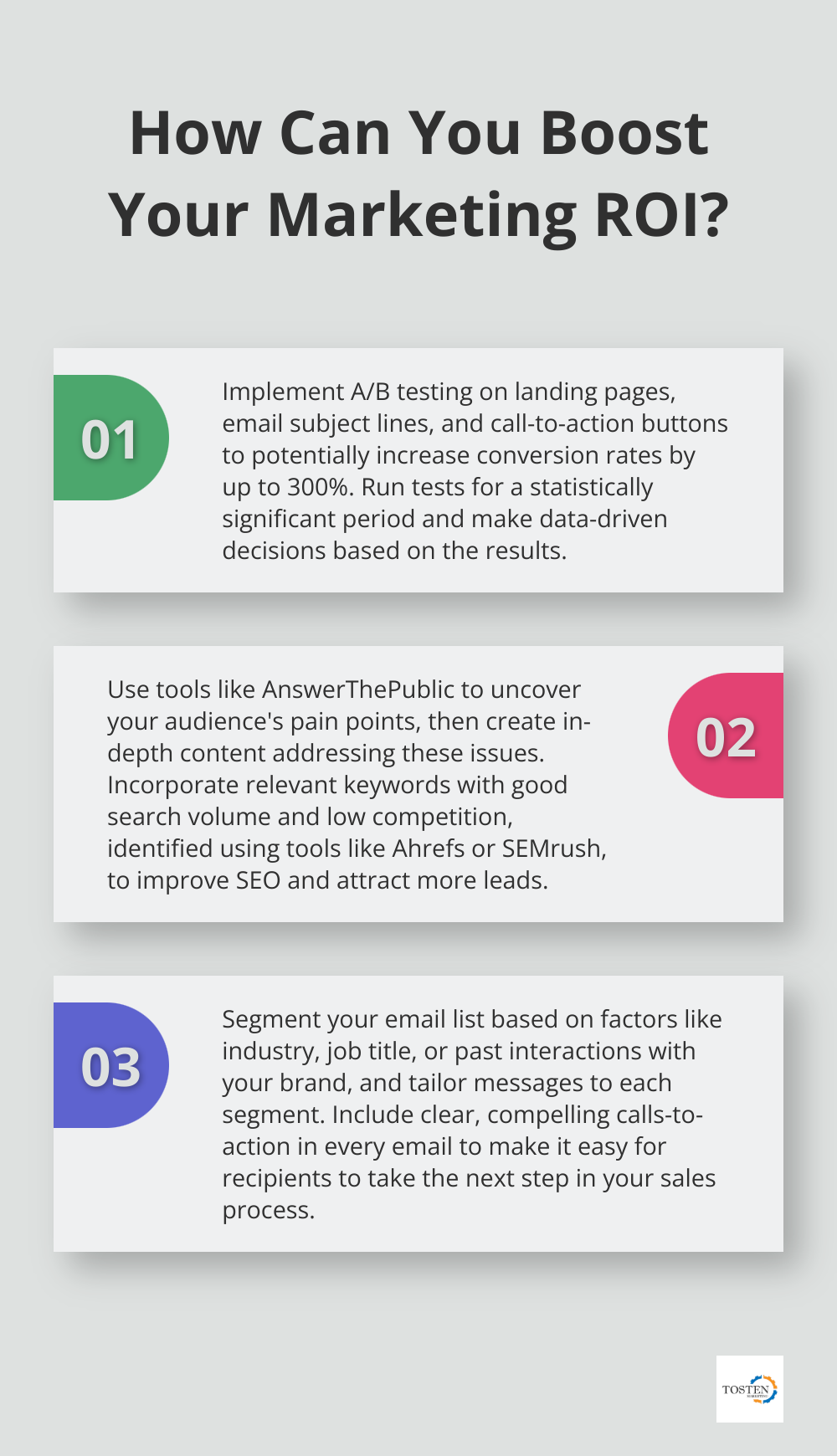 Infographic: How Can You Boost Your Marketing ROI?