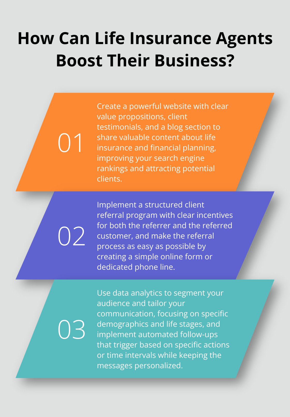 Infographic: How Can Life Insurance Agents Boost Their Business? - lead generation for life insurance