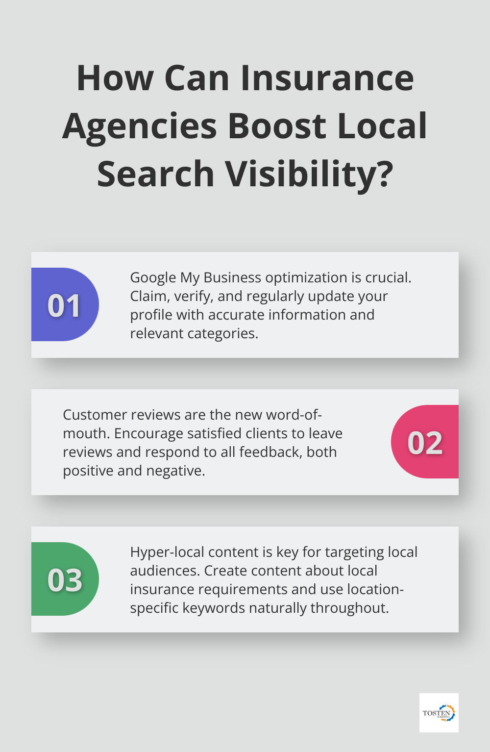 Infographic: How Can Insurance Agencies Boost Local Search Visibility?