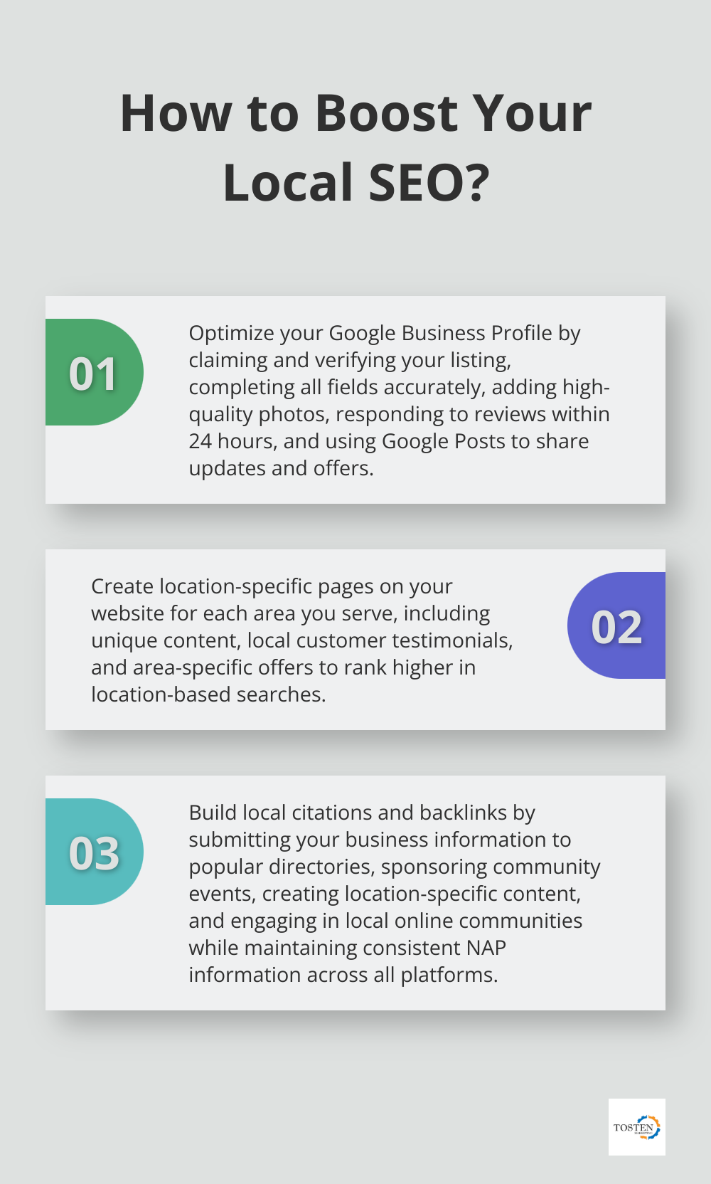 Infographic: How to Boost Your Local SEO?