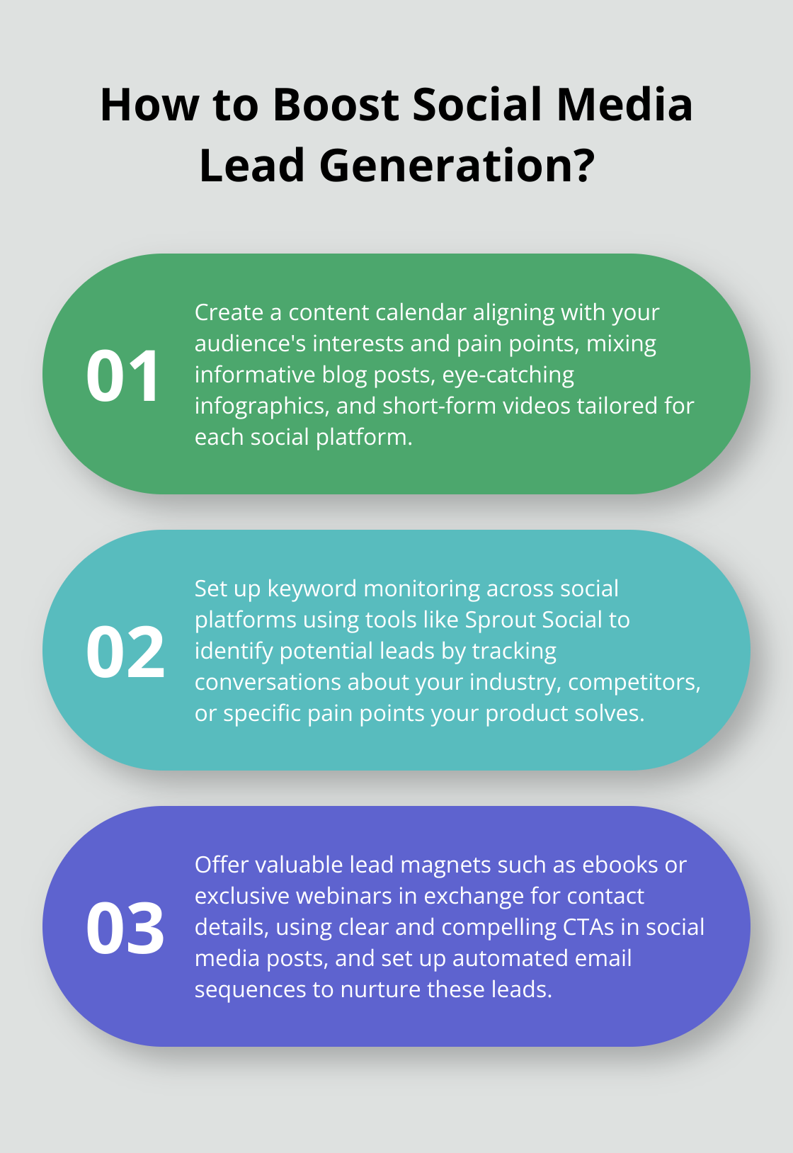 Infographic: How to Boost Social Media Lead Generation?