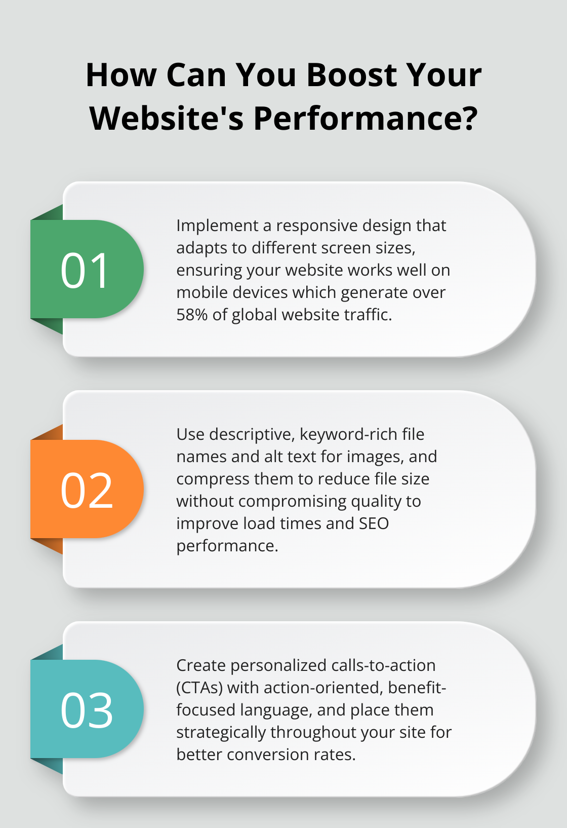 Infographic: How Can You Boost Your Website's Performance? - web design and seo marketing